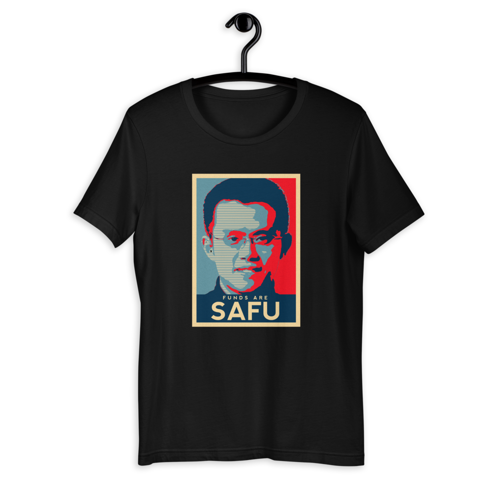 "Funds are SAFU" Camiseta unisex