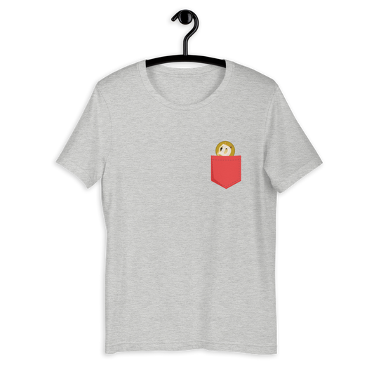 "Dogecoin Pocket" Camiseta unisex