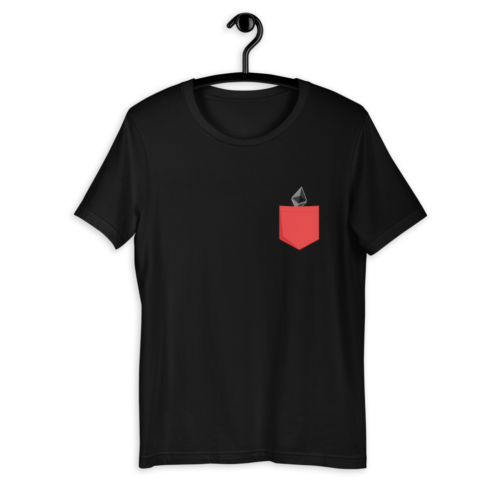 "Ethereum Pocket" Camiseta unisex